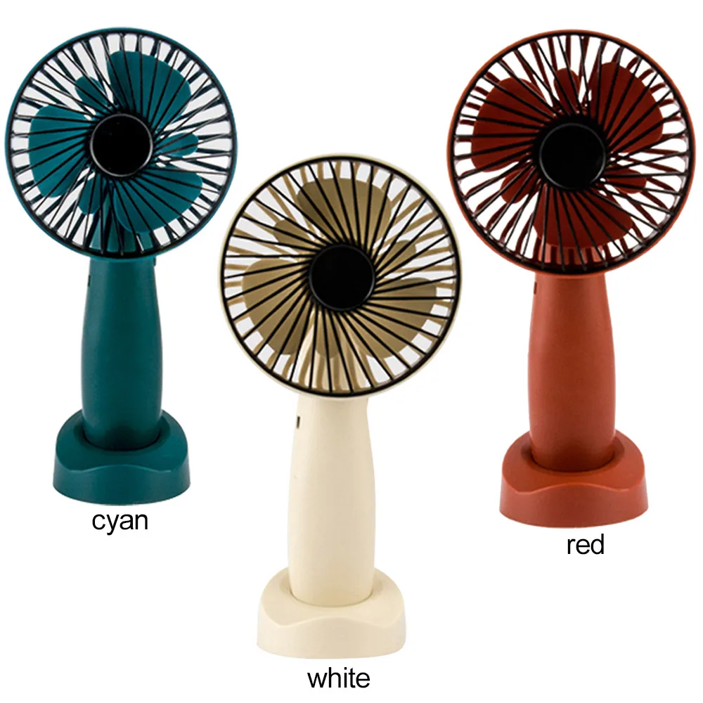 Portable Handheld Fan Mini Fan Net Cover Cooling Rechargeable Battery USB with Base Plastic Electric Fan Summer 2 Stalls
Portable Handheld Fan Mini Fan Net Cover Cooling Rechargeable Battery USB with Base Plastic Electric Fan Summer 2 Stalls