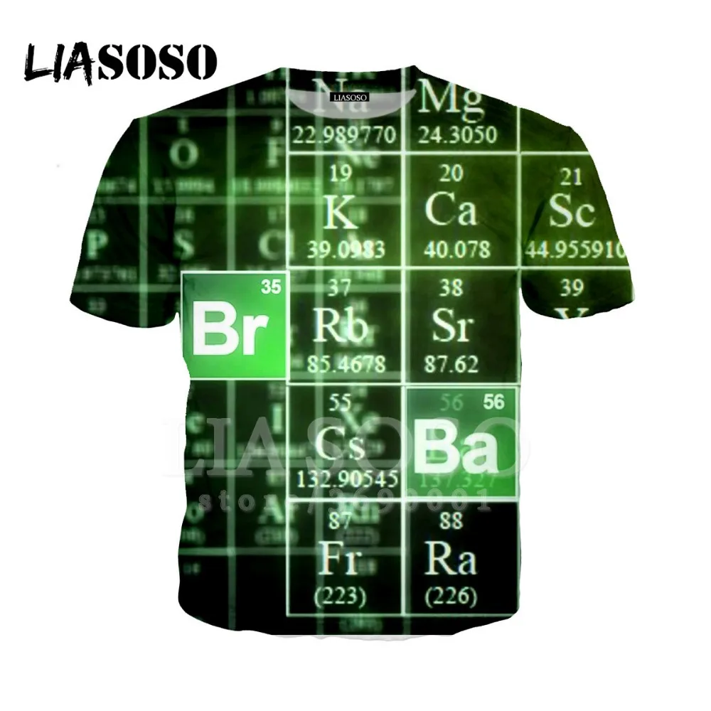

LIASOSO 3D Print Women Men Movie Breaking Bad Heisenberg Car T shirt Summer T-shirt O-neck Casual Cool Short Sleeve TOPS X1406