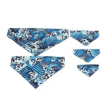 قابل للتعديل طوق بكلاب الحيوانات الأليفة وشاح المطبوعة الكلاسيكية جرو منديل باندانا منتجات الحيوانات الأليفة الكلب الملحقات(China)