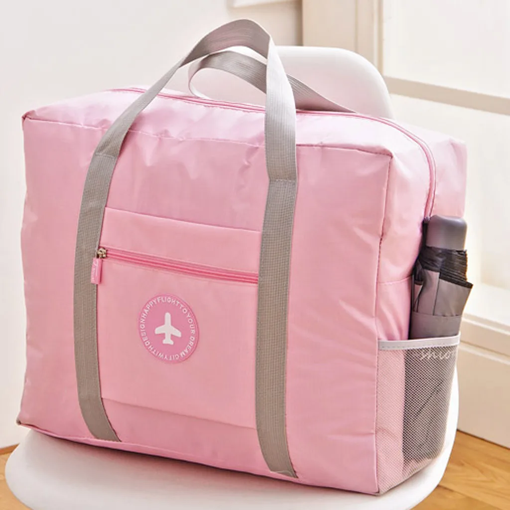 Waterproof Nylon Travel Bags Women Men Large Capacity Folding Duffle Bag Organizer Packing Cubes Luggage Girl Weekend Bag#H25
Waterproof Nylon Travel Bags Women Men Large Capacity Folding Duffle Bag Organizer Packing Cubes Luggage Girl Weekend Bag#H25
