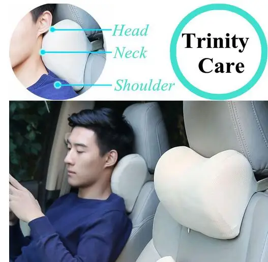 1PCS Car Headrest Neck Pillow for seat chair in auto Memory Foam cotton mesh cushion Fabric Cover soft Head rest travel support
1PCS Car Headrest Neck Pillow for seat chair in auto Memory Foam cotton mesh cushion Fabric Cover soft Head rest travel support