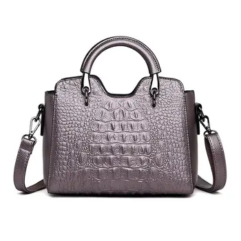 Wholesale Luxury Women Leather Handbags High Quality Fashion Shoulder Bags Crocodile Crossbody Tote Big Capacity Messenger Purse
Wholesale Luxury Women Leather Handbags High Quality Fashion Shoulder Bags Crocodile Crossbody Tote Big Capacity Messenger Purse