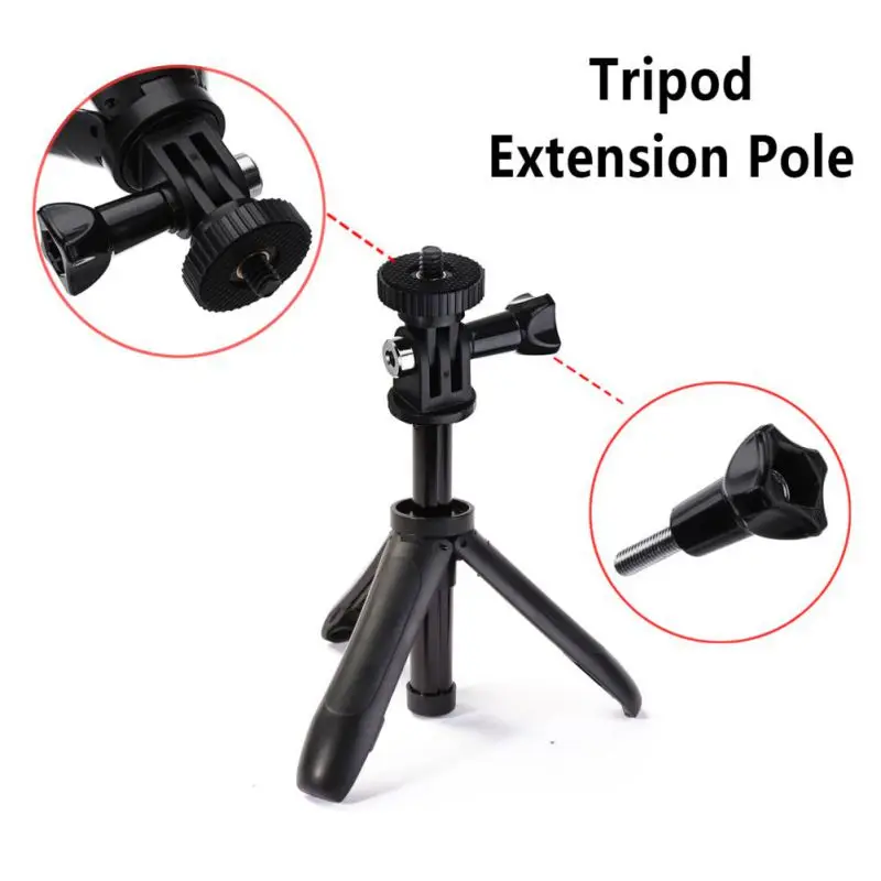 Mini Portable Tripods Selfie Stick Extension Pole Extendable Monopod Tripod For GoPro Xiaomi Yi SJCAM Camera Desktop Holder
Mini Portable Tripods Selfie Stick Extension Pole Extendable Monopod Tripod For GoPro Xiaomi Yi SJCAM Camera Desktop Holder