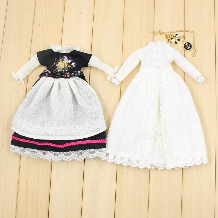 Outfits for Blyth doll Two kinds of style for choosing one piece long sleeve dress sweet suit for 1/6 azone BJD pullip licca
Outfits for Blyth doll Two kinds of style for choosing one piece long sleeve dress sweet suit for 1/6 azone BJD pullip licca