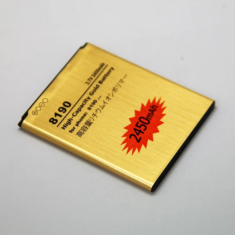 S3 mini battery 4 pins EB425161LU Golden Replacement Battery for Galaxy S3 mini I8160 ace2 i8190 battery EB-L1M7FLU
S3 mini battery 4 pins EB425161LU Golden Replacement Battery for Galaxy S3 mini I8160 ace2 i8190 battery EB-L1M7FLU