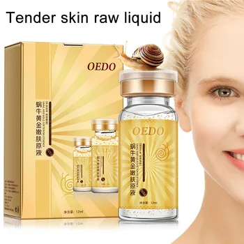Snail Essence Moisturizeing Skin Deep Repair Tightening Anti-aging Gold Snail Face Essence 789
Snail Essence Moisturizeing Skin Deep Repair Tightening Anti-aging Gold Snail Face Essence 789