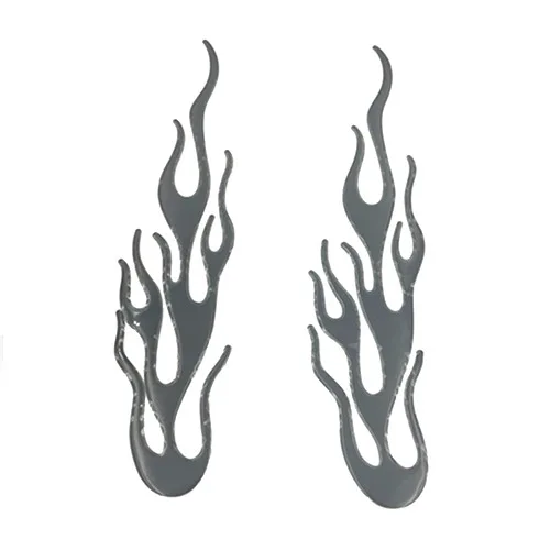 2pcs Black Car Auto 3D Flame Fire Sticker Badge Soft PVC Reflective Stickers Decals Street bike Dirt bike Dual Sport bike
2pcs Black Car Auto 3D Flame Fire Sticker Badge Soft PVC Reflective Stickers Decals Street bike Dirt bike Dual Sport bike