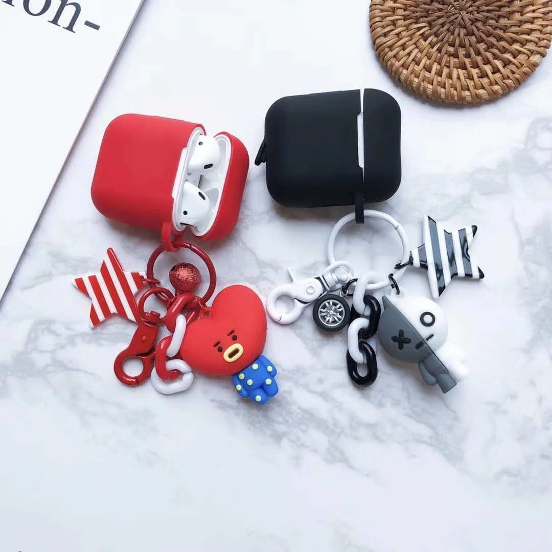 Cute cartoon string case for airpods headset soft bag universal mobile phone hook strap cartoon Kakao MUZI tube belt cover
Cute cartoon string case for airpods headset soft bag universal mobile phone hook strap cartoon Kakao MUZI tube belt cover