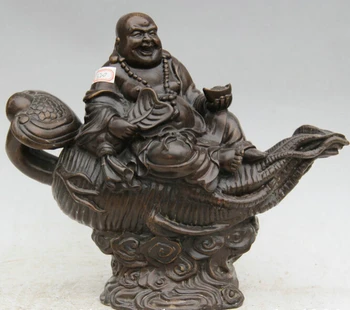 song voge gem S1819 13" Chinese Bronze Ru Yi Ginseng Wealth Seat Happy Laugh Maitreya Buddha Statue
song voge gem S1819 13" Chinese Bronze Ru Yi Ginseng Wealth Seat Happy Laugh Maitreya Buddha Statue