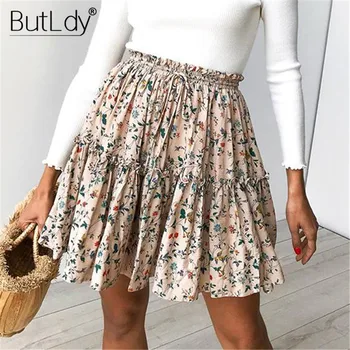 Printed Leopard Floral Pleated Ruffles Mini Short Skirt Women 2019 Summer Bohemian Casual Beach Skirts Sexy A Line Skirt
Printed Leopard Floral Pleated Ruffles Mini Short Skirt Women 2019 Summer Bohemian Casual Beach Skirts Sexy A Line Skirt