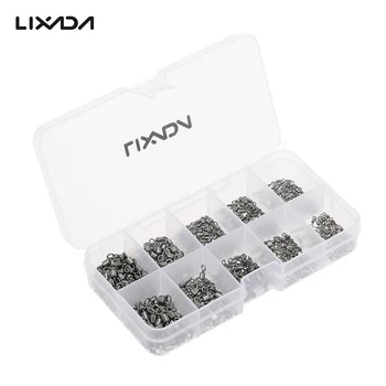Lixada 500PCS Fishing Swivels American Rolling Swivel Solid Rings Fishing Hook Connector Accessories 4# 6# 8# 10# 12#
Lixada 500PCS Fishing Swivels American Rolling Swivel Solid Rings Fishing Hook Connector Accessories 4# 6# 8# 10# 12#