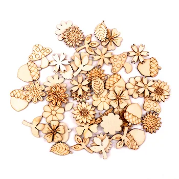 Home Decoration Handmade Accessory Scrapbooking Craft DIY Natural Flower Leaves Pattern Wooden Embellishment 24-30mm 50pcs
Home Decoration Handmade Accessory Scrapbooking Craft DIY Natural Flower Leaves Pattern Wooden Embellishment 24-30mm 50pcs