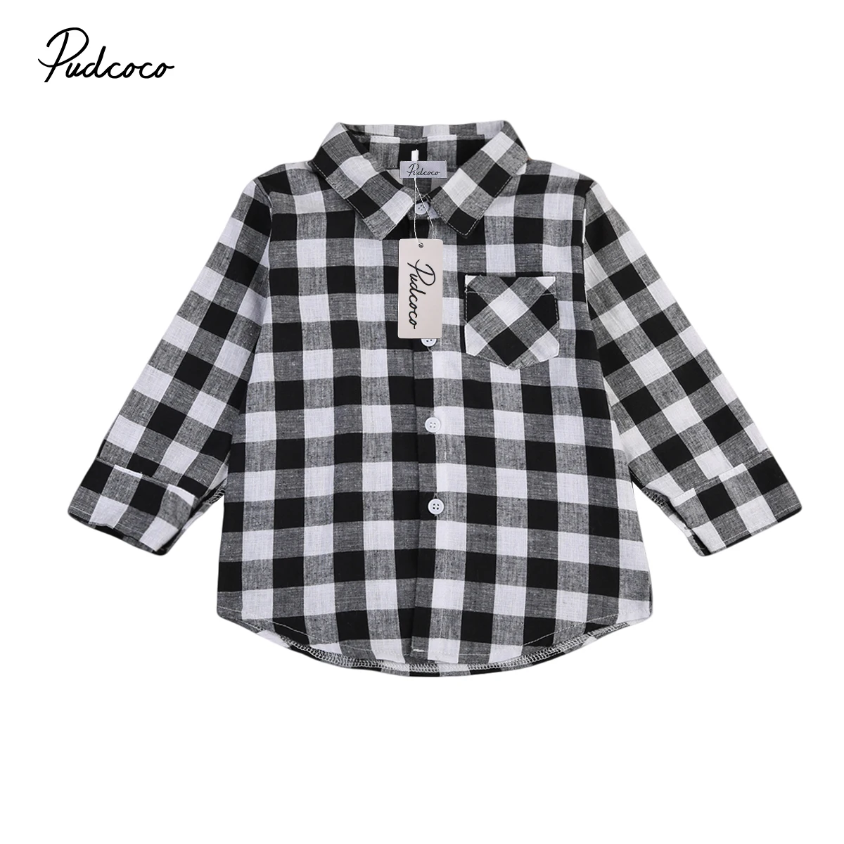 US STOCK toddler Baby Kids Boy Girl T-Shirts Plaids print Clothes outfits Long Sleeve Casual button pocket T-Shirts for kids
US STOCK toddler Baby Kids Boy Girl T-Shirts Plaids print Clothes outfits Long Sleeve Casual button pocket T-Shirts for kids