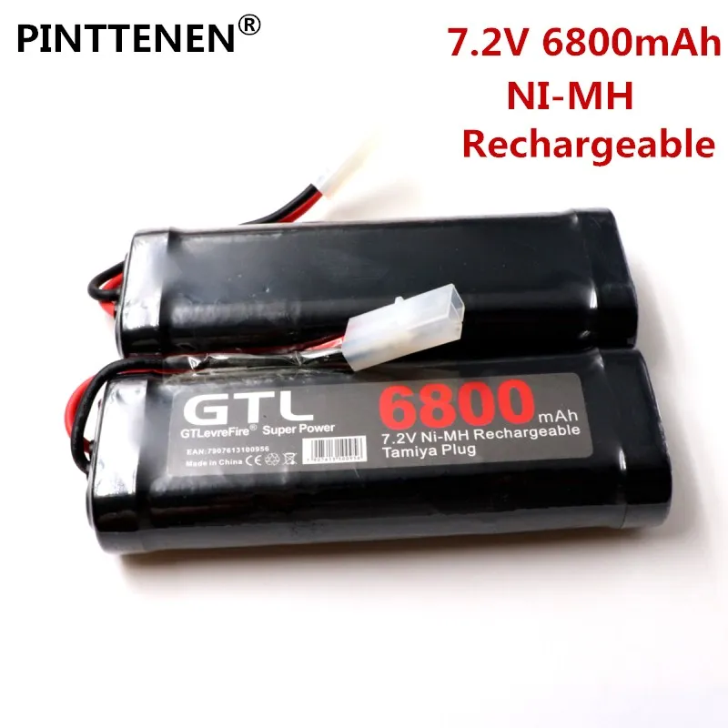 2019/ 1PCS Nuevo Gran capacidad de la batera de NiMH 6800 mAh 7,2 V es adecuado para RC Camin-carretera tanque buque bateras Gr
2019/ 1PCS Nuevo Gran capacidad de la batera de NiMH 6800 mAh 7,2 V es adecuado para RC Camin-carretera tanque buque bateras Gr