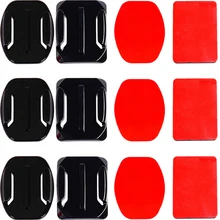 Supports adhésifs supports plats plaquettes collantes pour caméra d'action casque conseil support pour voiture(China)