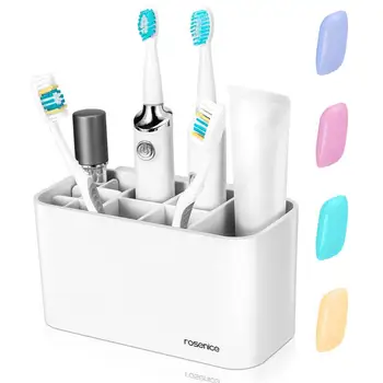 1PC Toothbrush Holder Practical Multi-functional Toothpaste Organizer for Home Toilet
1PC Toothbrush Holder Practical Multi-functional Toothpaste Organizer for Home Toilet