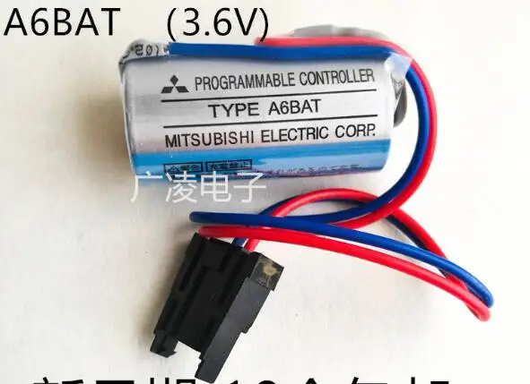 10PCS ER17330V/3.6V ER17330V ER17330 3.6V lithium battery A6BAT MRBAT PLC control in Li-ion with plug
10PCS ER17330V/3.6V ER17330V ER17330 3.6V lithium battery A6BAT MRBAT PLC control in Li-ion with plug