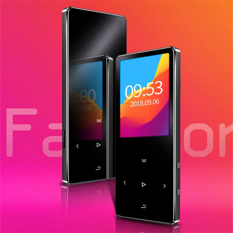 Bluetooth MP4 player Portable FM radio Built in speaker MP3 Walkman mini TF card Sound recording enjoy the pure music E-book P5
Bluetooth MP4 player Portable FM radio Built in speaker MP3 Walkman mini TF card Sound recording enjoy the pure music E-book P5
