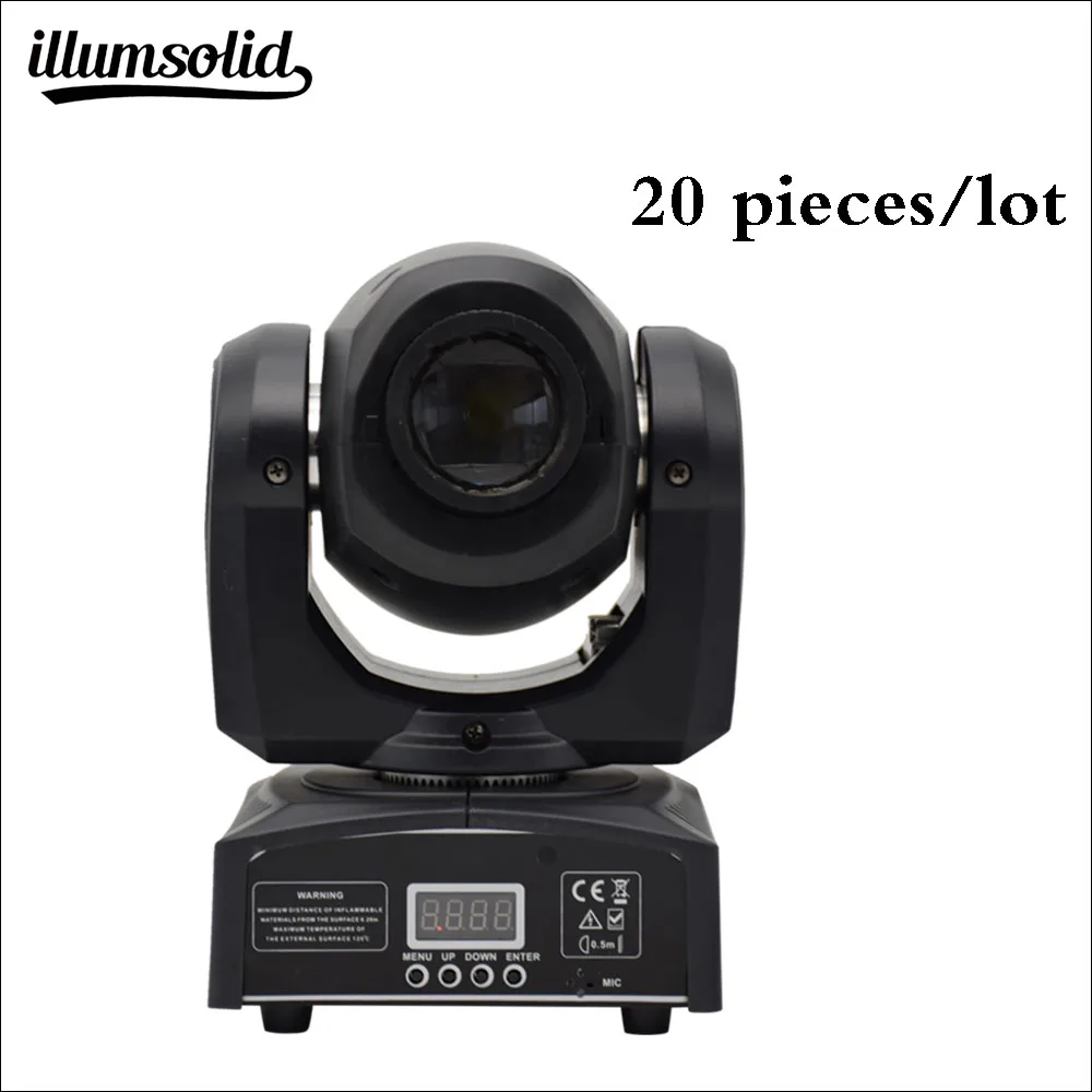 mini 10w Stage professional lighting birthday party Disco gobo effect moving head light 20Pcs/lot | Лампы и освещение