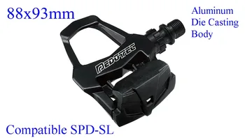 Pedotec PT-Arrow165 ( ROAD Keo ) Road Bicycle Pedal CNC 88x93mm 165g/pc Black Bike Parts
Pedotec PT-Arrow165 ( ROAD Keo ) Road Bicycle Pedal CNC 88x93mm 165g/pc Black Bike Parts