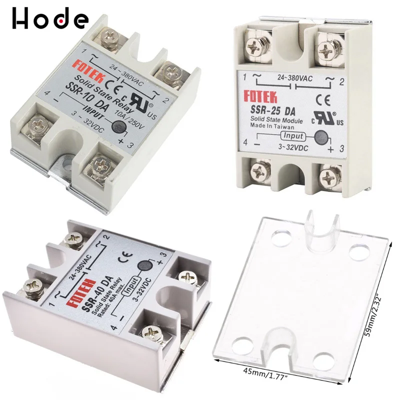 1pcs solid state relay SSR-25DA 25A SSR-10DA SSR-25DA SSR-40DA 5-24VDC TO 24-380V AC SSR 25DA 10DA 40DA
1pcs solid state relay SSR-25DA 25A SSR-10DA SSR-25DA SSR-40DA 5-24VDC TO 24-380V AC SSR 25DA 10DA 40DA
