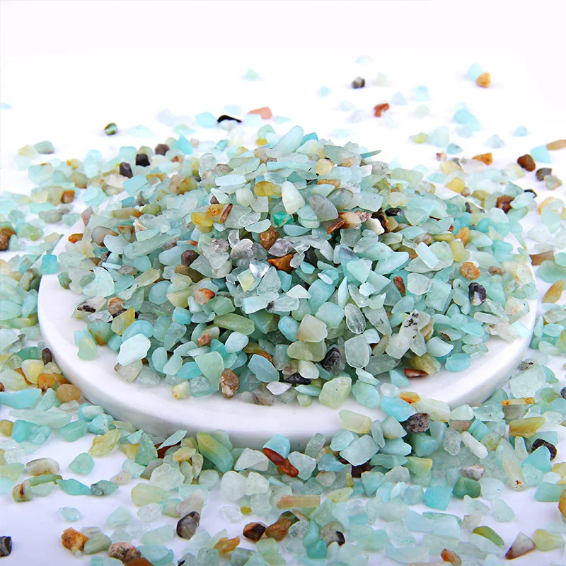 VINSWET 50g Natural Blue-green Amazonite Crystal Gravel Rock Raw Gem stone Mineral Fish Tank Bonsai Decoration Energy Stone
VINSWET 50g Natural Blue-green Amazonite Crystal Gravel Rock Raw Gem stone Mineral Fish Tank Bonsai Decoration Energy Stone