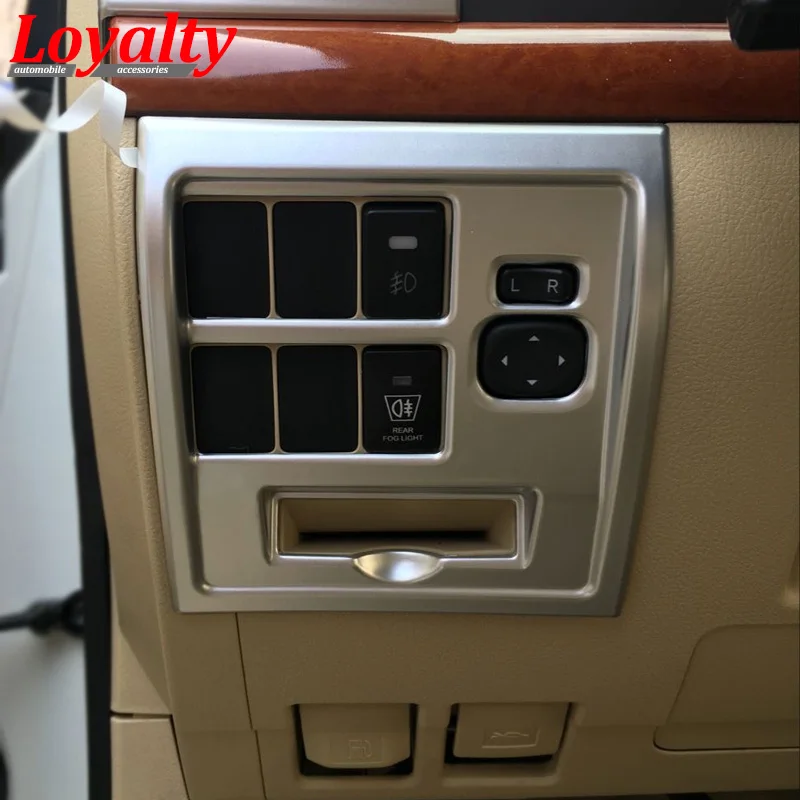 Loyalty for Toyota Land Cruiser 2010 2011 2012 2013 2014 2015 2016 Headlight Button Adjustment Cover Trim Car Accessories
Loyalty for Toyota Land Cruiser 2010 2011 2012 2013 2014 2015 2016 Headlight Button Adjustment Cover Trim Car Accessories