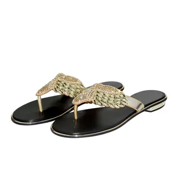 Christia Bella 2019 New Rhinestones Casual Style Women Flip Flops Bohemian Style Summer Handmade Designer Shoes Fashion Shoes
Christia Bella 2019 New Rhinestones Casual Style Women Flip Flops Bohemian Style Summer Handmade Designer Shoes Fashion Shoes