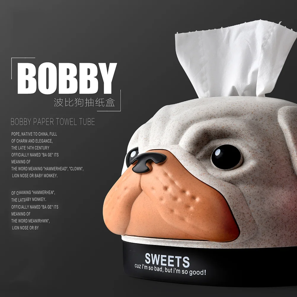 1 Pc Cartoon Cute Bobby Dog Tissue Box Wheat Fiber PP Tissue Storage Organizer For Kids Room Car Bathroom Bedroom Desks
1 Pc Cartoon Cute Bobby Dog Tissue Box Wheat Fiber PP Tissue Storage Organizer For Kids Room Car Bathroom Bedroom Desks