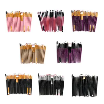 20Pcs Cosmetic Brushes Pro Powder Foundation Eyeshadow Eyeliner Lip Makeup Set Makeup Eyeshadow Foundation Concealer Brushes
20Pcs Cosmetic Brushes Pro Powder Foundation Eyeshadow Eyeliner Lip Makeup Set Makeup Eyeshadow Foundation Concealer Brushes