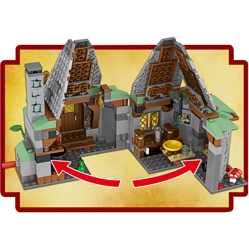 2019 new Hagrid's Cottage Building Blocks of Harri Potter series 461pcs Brick Educational Toys kids Birthday gifts
2019 new Hagrid's Cottage Building Blocks of Harri Potter series 461pcs Brick Educational Toys kids Birthday gifts