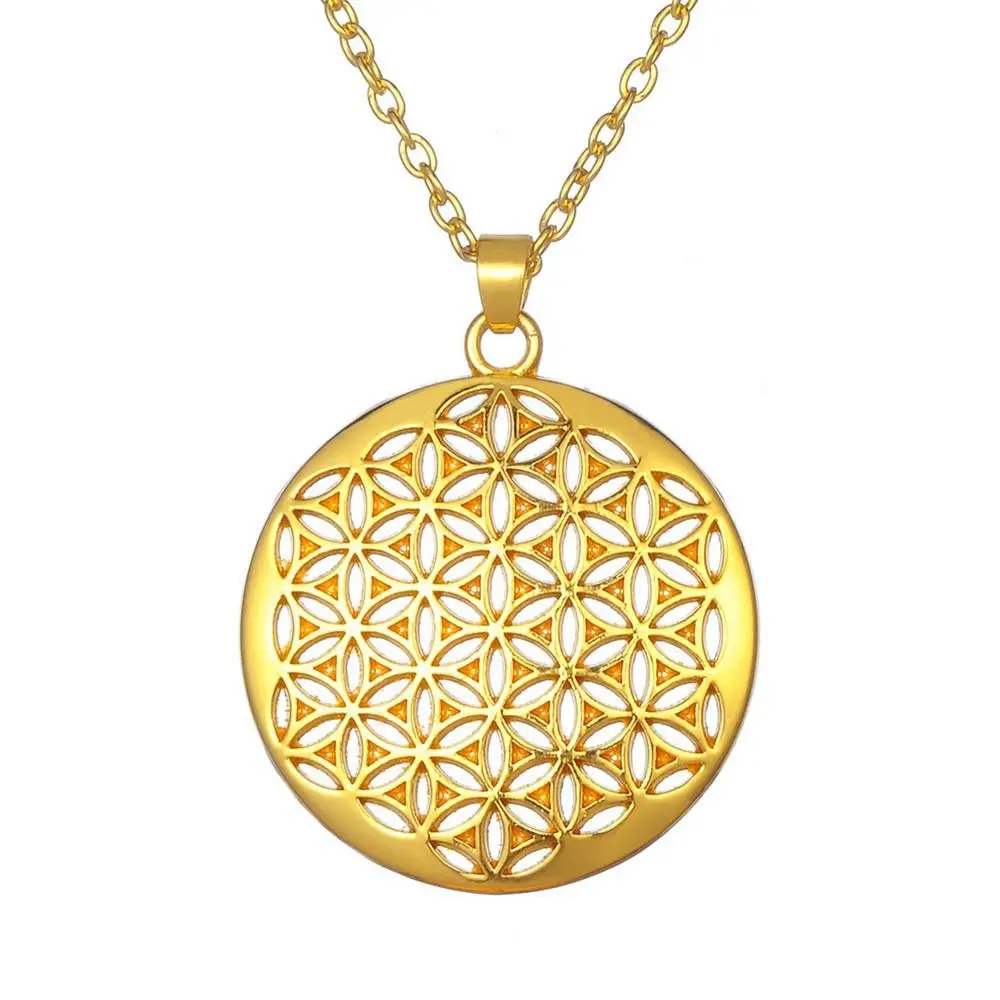 My shape Women accessories Silver Tone Flower of Life Necklace&Pendant Mandala Sacred Geometry Jewelry Fashion Women Necklaces
My shape Women accessories Silver Tone Flower of Life Necklace&Pendant Mandala Sacred Geometry Jewelry Fashion Women Necklaces
