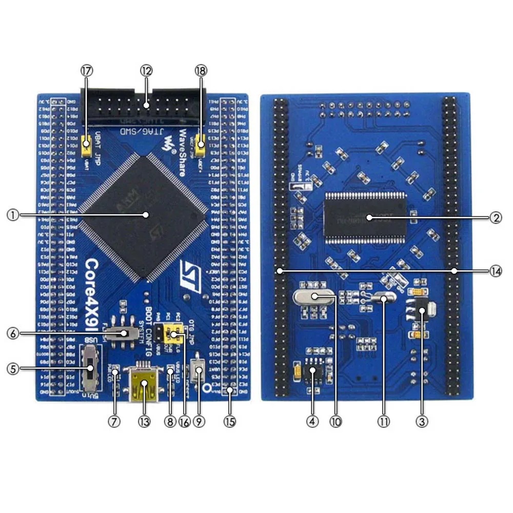 STM32 Core Board Core429I STM32F429IGT6 STM32F429 ARM Cortex M4 STM32 Development Board Kit with Full IOs Free Shipping
STM32 Core Board Core429I STM32F429IGT6 STM32F429 ARM Cortex M4 STM32 Development Board Kit with Full IOs Free Shipping