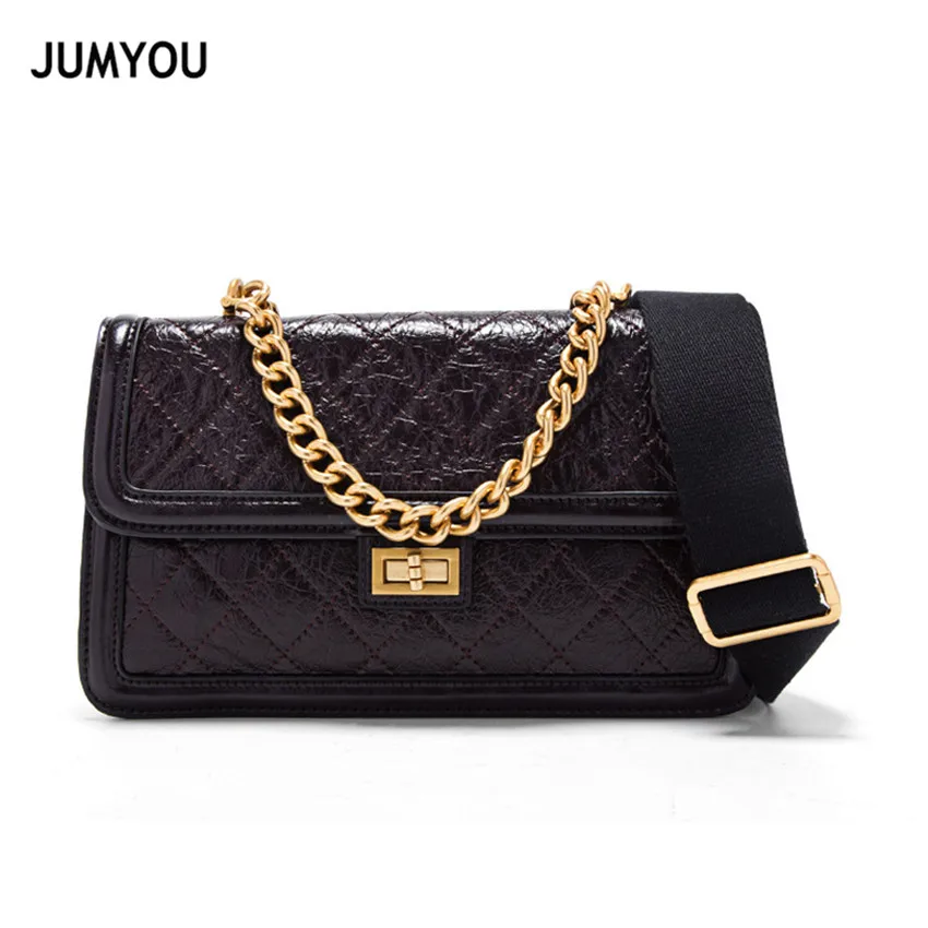 Retro Lady Bag Small Genuine Leather Soft Womens Bags Wide Strap Chains Women Shoulder Bag Vintage Female Messenger Bag Linge
Retro Lady Bag Small Genuine Leather Soft Womens Bags Wide Strap Chains Women Shoulder Bag Vintage Female Messenger Bag Linge
