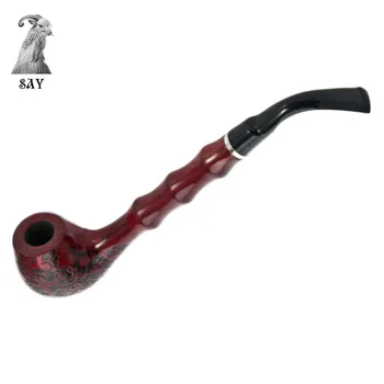 SY Vintage Red Bamboo Bakelite Tobacco Pipe Cigar Pipes Durable Smoking Cigarette Smoking Pipe Filter Cigarette Holder
SY Vintage Red Bamboo Bakelite Tobacco Pipe Cigar Pipes Durable Smoking Cigarette Smoking Pipe Filter Cigarette Holder