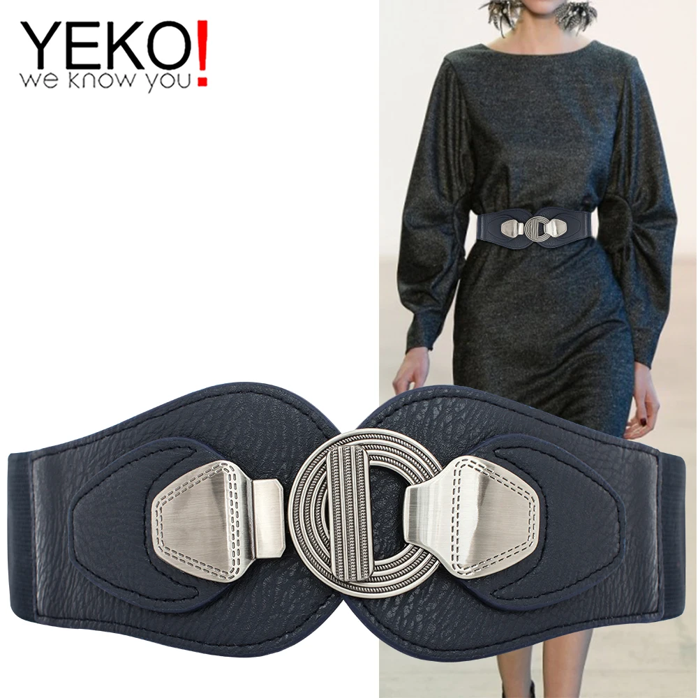 New Decorative Belt Female Retro Ring Button Simple Waistband Lady Elasticity Dress Coat Women High Quality Fashion Girdle H3149
New Decorative Belt Female Retro Ring Button Simple Waistband Lady Elasticity Dress Coat Women High Quality Fashion Girdle H3149