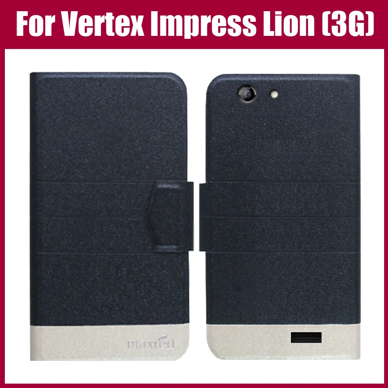 Горячая распродажа! Ультратонкий кожаный защитный чехол Vertex Impress Lion (3G) 5 цветов |