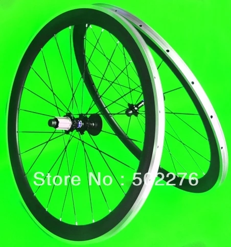 3K Carbon Matt Road Bike 700C Clincher wheelset 50mm hub , spoke ( wheel rim with alloy side )
3K Carbon Matt Road Bike 700C Clincher wheelset 50mm hub , spoke ( wheel rim with alloy side )