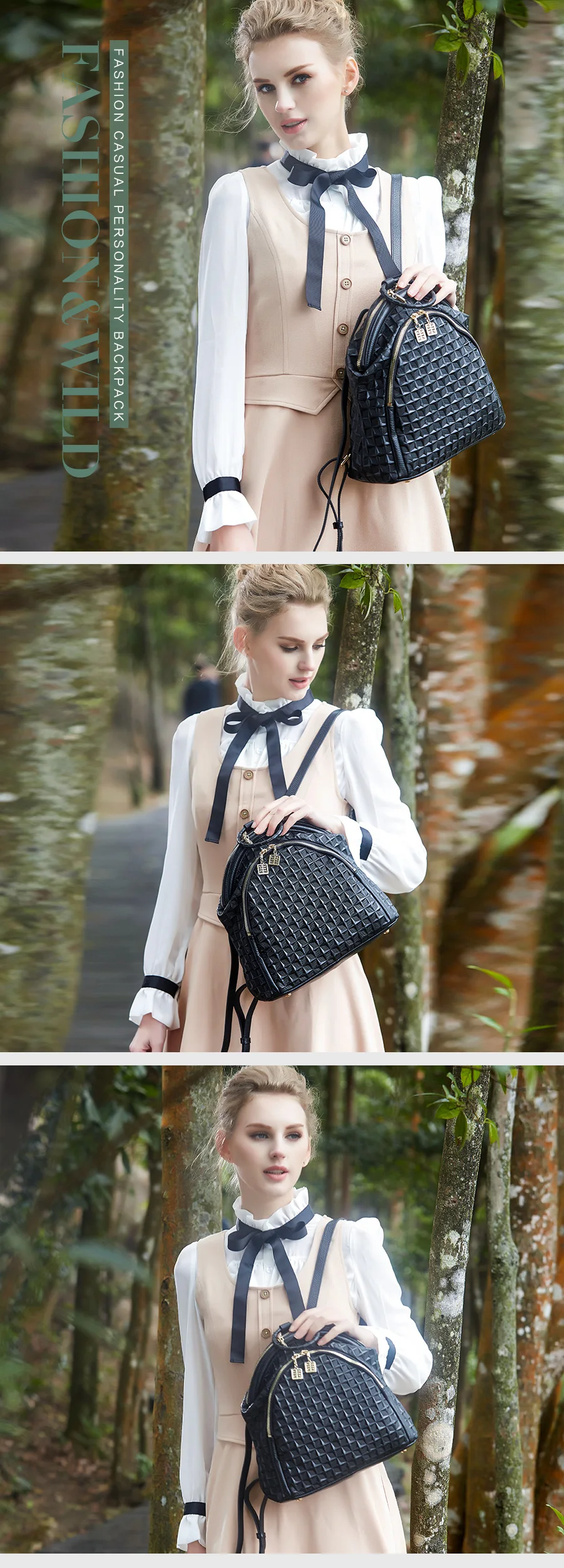 BOYATU Genuine Women Bagpack Leather Vintage Luxury Small Backpack Evening Bags for Women 2018 Cantasi Muchila Mochila Feminina 3