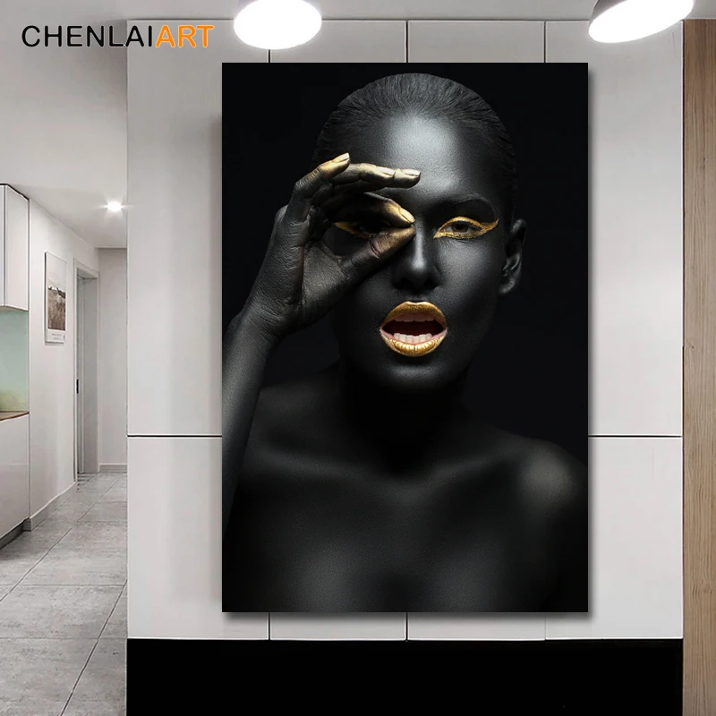 Canvas Prints Painting Modern Black Woman Model Wall Art Poster And Prints Pictures Home Decoration For Living Room No Frame
Canvas Prints Painting Modern Black Woman Model Wall Art Poster And Prints Pictures Home Decoration For Living Room No Frame