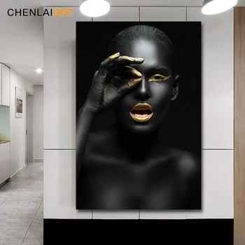 Canvas Prints Painting Modern Black Woman Model Wall Art Poster And Prints Pictures Home Decoration For Living Room No Frame
Canvas Prints Painting Modern Black Woman Model Wall Art Poster And Prints Pictures Home Decoration For Living Room No Frame