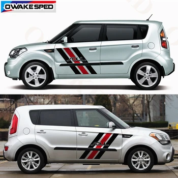 Colorful Sport Stripes For KIA Soul Car Door Decor Sticker Both Side Auto Body Vinyl Decals Racing Styling
Colorful Sport Stripes For KIA Soul Car Door Decor Sticker Both Side Auto Body Vinyl Decals Racing Styling