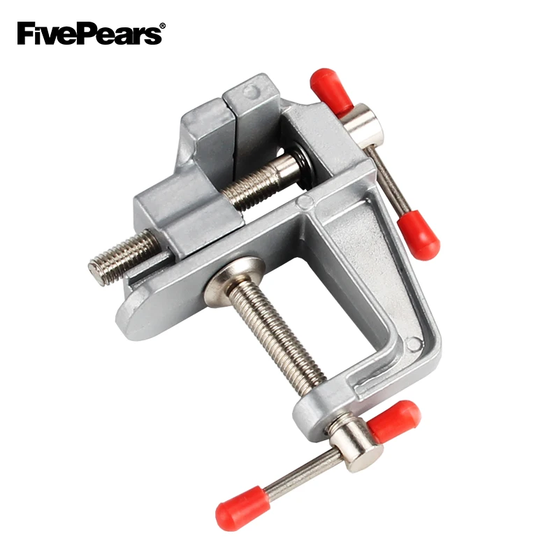 FivePears Universal Mini Bench Vise Aluminium Alloy 30mm Bench Clamp Screw Vise for DIY Craft Mold Fixed Repair Tool
FivePears Universal Mini Bench Vise Aluminium Alloy 30mm Bench Clamp Screw Vise for DIY Craft Mold Fixed Repair Tool