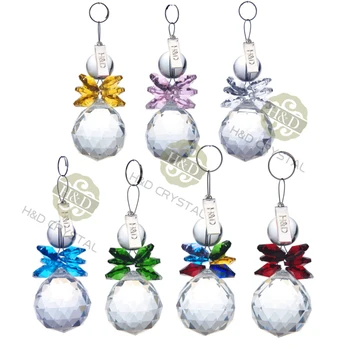 H&D 7pcs Clear Crystal Ball Pendant Hanging Suncatcher Handcrafts Christmas Glass Ornaments
H&D 7pcs Clear Crystal Ball Pendant Hanging Suncatcher Handcrafts Christmas Glass Ornaments