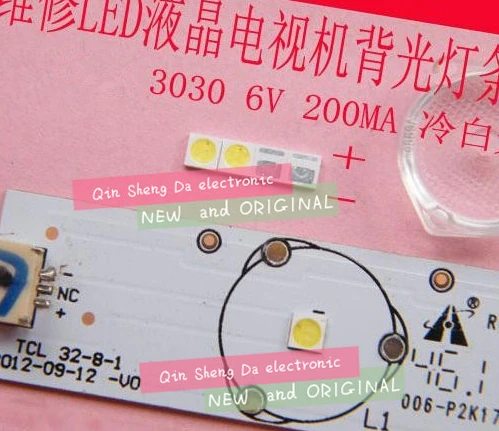 FOR LCD TV backlight repair tcl Strip light lamp 6V lamp beads SMD LEDs 3030 the product is the same as the picture
FOR LCD TV backlight repair tcl Strip light lamp 6V lamp beads SMD LEDs 3030 the product is the same as the picture