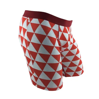 Charming Red Triangle Sexy Men's Cotton Boxer Underwear Long Leg Underpants Plus Size Calzoncillo Hombre Geometric Red White
Charming Red Triangle Sexy Men's Cotton Boxer Underwear Long Leg Underpants Plus Size Calzoncillo Hombre Geometric Red White