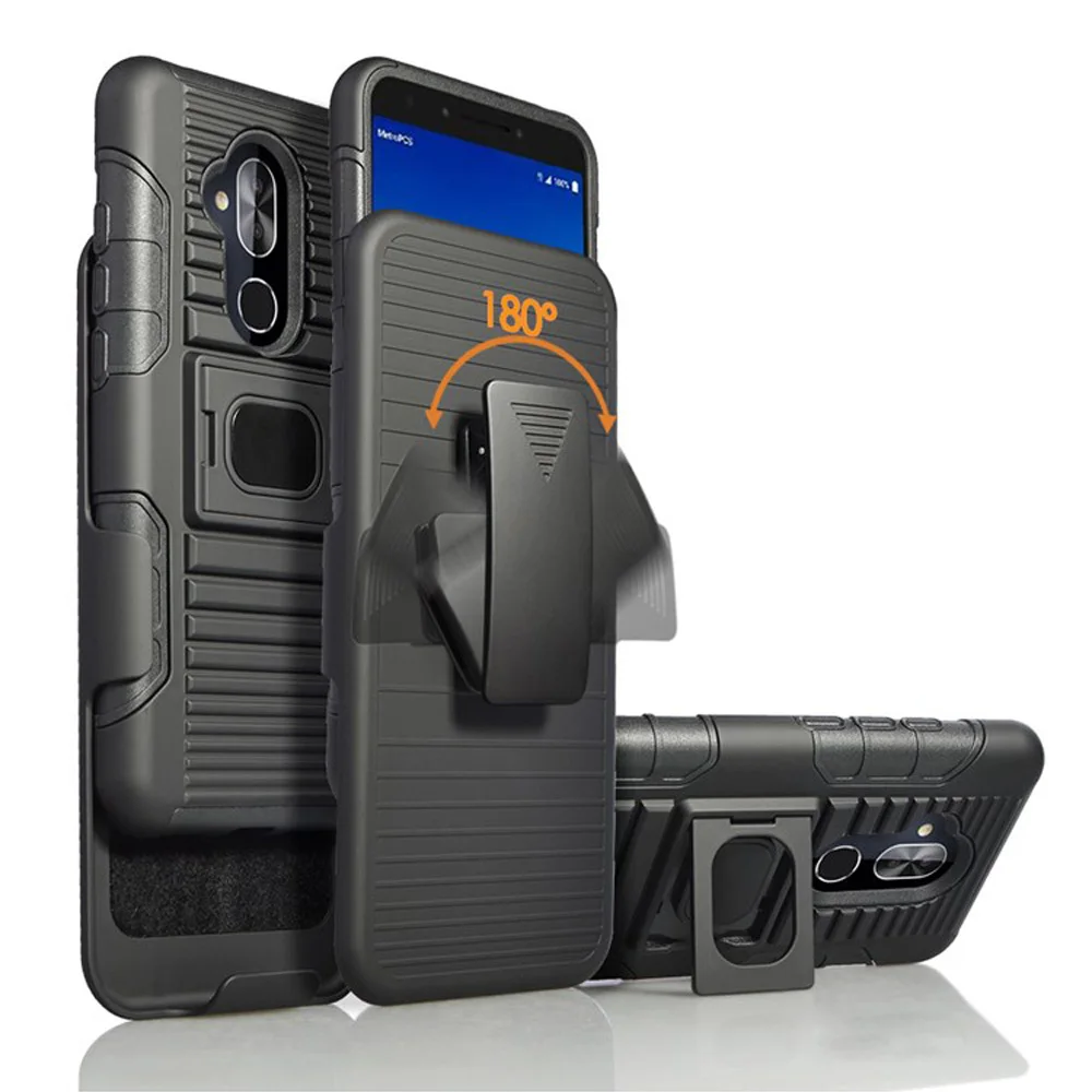 Heavy Duty Magnetic Ring Stand Armor Case With Swivel Belt Clip Holster Cover For Alcatel 7 Folio 6062W/REVVL 2 Plus (T-Mobile)
Heavy Duty Magnetic Ring Stand Armor Case With Swivel Belt Clip Holster Cover For Alcatel 7 Folio 6062W/REVVL 2 Plus (T-Mobile)