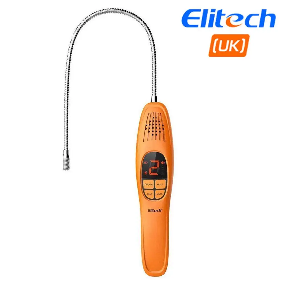 Elitech Refrigerant Halogen Gas Leak Detector, CFCs HCFCs HFCs Leak Tester - Heated Diode - Portable Handheld-Rechargeable
Elitech Refrigerant Halogen Gas Leak Detector, CFCs HCFCs HFCs Leak Tester - Heated Diode - Portable Handheld-Rechargeable