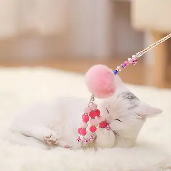 2019 New 5 Colors Pet Toy Bells Strings Teaser And Exerciser Wand With Furry Ball For Cat Toys Kitten Ball Toys
2019 New 5 Colors Pet Toy Bells Strings Teaser And Exerciser Wand With Furry Ball For Cat Toys Kitten Ball Toys