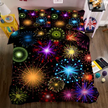 Beautiful fireworks 3D Bedding Set King Queen Size Bed Linen Duvet Cover Bed Sheet Set Pillowcases
Beautiful fireworks 3D Bedding Set King Queen Size Bed Linen Duvet Cover Bed Sheet Set Pillowcases